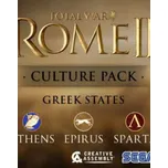 Total War ROME II Greek States Culture Pack PC – digitální verze - Hraj již za pár minut