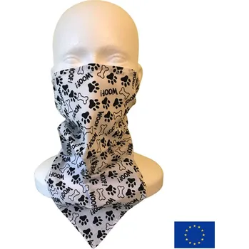 Šátek Lung Dragon Haf Haf S-Shield NANO Bandana šátek s vyměnitelným filtrem z českého nanovlákna