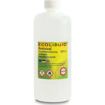 Dezinfekce Ecoliquid ANTIVIRAL dezinfekce na ruce - viry, bakterie, plísně 500 ml, náhradní náplň Vůně: bez aroma