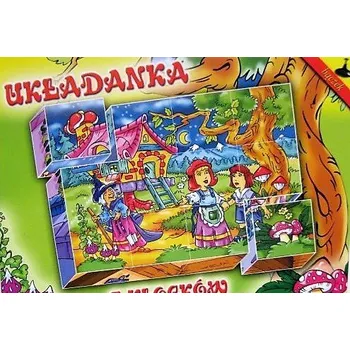 Kostky plastové 12 ks POHÁDKOVÉ