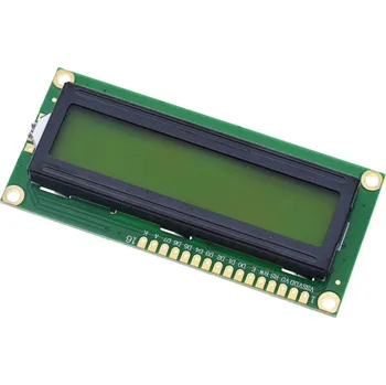 Náhradní díl pro mobilní telefon Znakový LCD displej 16x2 I2C (žlutý)