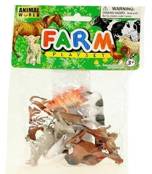 Figurka Lamps Zvířátka farma 12 ks