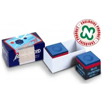 Kulečník křída Blue Diamond 2 ks N-7068