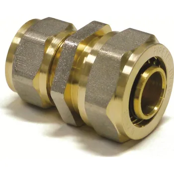 Instalatérský materiál PipeTec Deutschland Mosazná spojka s upínacím kroužkem 32x3 / 20x2 mm