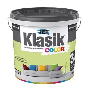 barva na zeď HET Klasik Color 1,5 kg