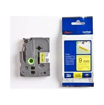 Počítačové příslušenství Brother - TZe-S621 žlutá / černá (9mm,lamin., extr. adhez.)