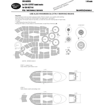 Plastikový model 1/48 Mask Dornier Do 217N-1 EXPERT (ICM 48271)