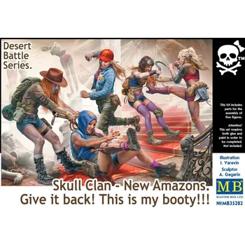 Plastikový model 1/35 Skull Clan New Amazons - 'Give it back!'