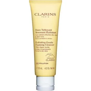 Pleťový krém Clarins Hydrating Gentle Foaming Cleanser hydratační pěnící čistící krém pro suchou až normální pleť 125 ml