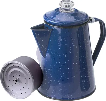 Kempingové nádobí GSI Kanne Outdoors ohnivzdorné nádobí modré 