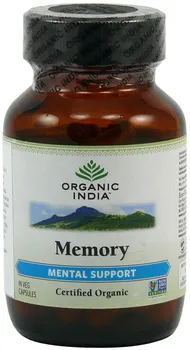 Přírodní produkt Organic India Memory Bio 60 cps.