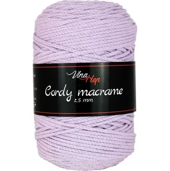 Příze Cordy Macrame, 8051, světle fialová