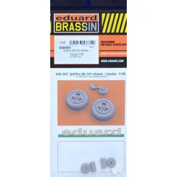 Plastikový model BRASSIN 1/48 Spitfire Mk.XIV wheels 3-spoke (AIRF)