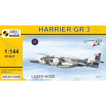 Plastikový model 1/144 Harrier GR.3 'Laser Nose' (4x camo)