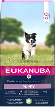 Krmivo pro psa Eukanuba Puppy S/M Lamb