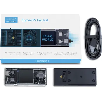 Elektronická stavebnice Makeblock Education CyberPi Go Kit - IoT mikropočítač pro výuku programování