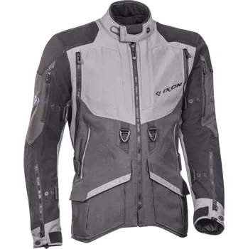 Moto bunda RAGNAR 4053 - pánská šedá moto bunda Ixon - 3XL