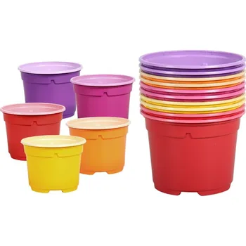 Květináč Nohel Garden Color Duo 11 cm 10 ks