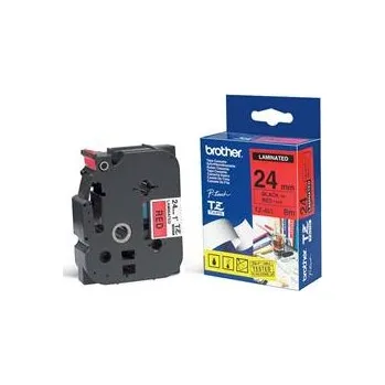 Brother - TZe-451, červená/ černá - 1ks (24mm, lamin.) TZE451