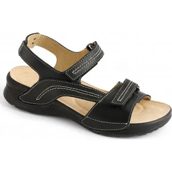 Dámská zdravotní obuv MEDISTYLE SAŠA LS-T26 sandál černý, černá - 39