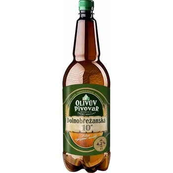 Pivo Olivův pivovar Dolnobřežanská 10° 1l