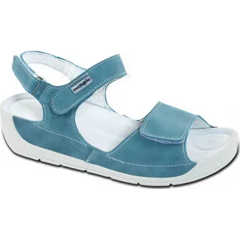 Dámská zdravotní obuv MEDISTYLE BRIGITA OB-B27/9 sandál tyrkys vel.37-43, --- - 40