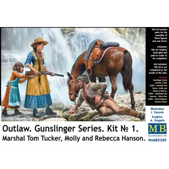 Plastikový model 1/35 Outlaw, Gunslinger series - kit No.1