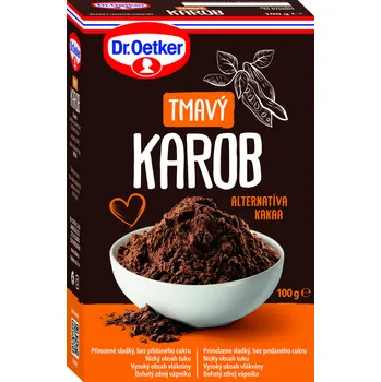 Dr. Oetker Tmavý karob 100 g