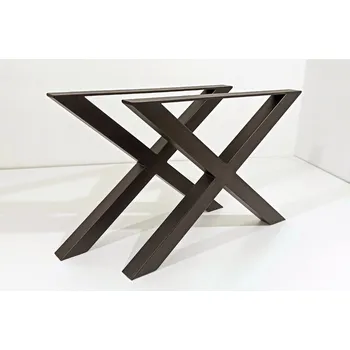 Stolová podnož MAJADESIGN Stolová podnož X8 k jídelnímu stolu Barva podnože stolu: Antracit RAL 7016, Velikost podnože (délka): 890 mm