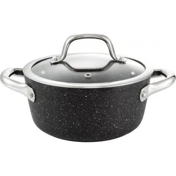 Multifunkční hrnec Kastrol PRESIDENT Stone s poklicí Varianta: Kastrol PRESIDENT Stone s poklicí 18 cm, 1.8 l