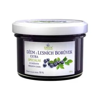 Lesní borůvka džem extra Speciální 220 g - Valdemar Grešík (Džem)