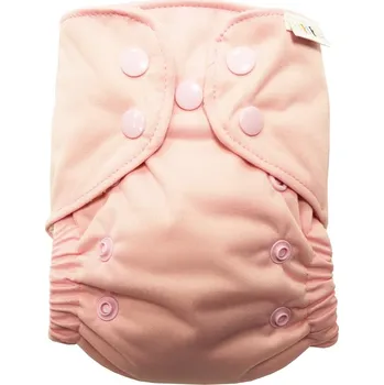 Plena Breberky BIO Bambusová kapsová plenka (S) - Světle růžová PAT