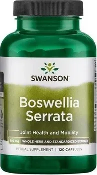 Přírodní produkt Swanson Boswellia Serrata 500 mg 120 cps.