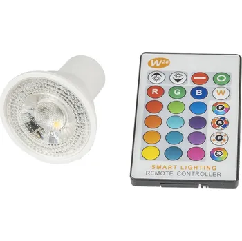 Žárovka T-LED 5W GU10 RGB