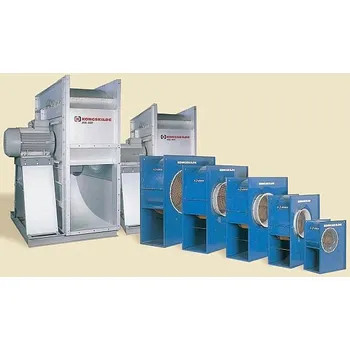 Průmyslový ventilátor Nízkotlaký ventilátor HVL 30 Kongskilde - pozinkované provedení