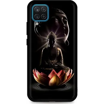 Pouzdro na mobilní telefon Kryt Samsung A12 silikon Meditation (obal neboli pouzdro na Samsung A12)