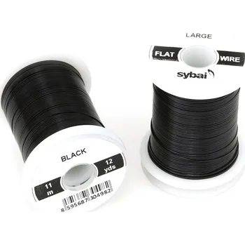 Sybai FLAT Colour Wire Large Black