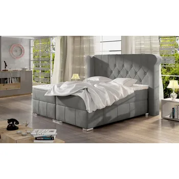 Nábytek Kontinentální postel Piuret, Rozměr postele: 120x200, Barva:: Magic Velvet 2217 MIRJAN 5902928331073