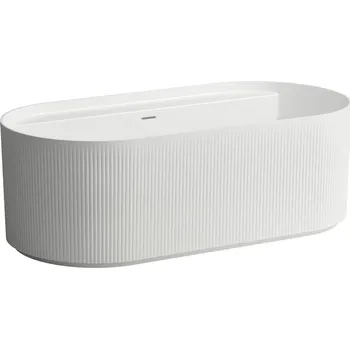 Vana Sonar - vana s reliérem, samostatně stojící 160x81,5, materiál Marbond, otvory pro baterii H2213420000361