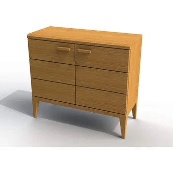 Komoda Komoda JELÍNEK MIA 2DD Dub, Olše