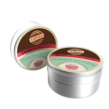 Výživa nehtů Topvet Shea Butter Balm balzám na nehty 15 ml
