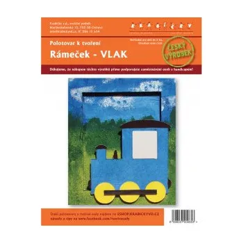 kreativní sada Rámeček - Vlak