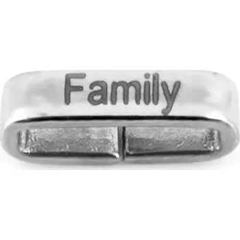 Přívěsek BRUNOshop.cz Přívěsek na plochý náramek RODINA