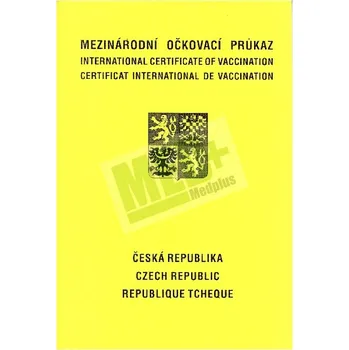 Mezinárodní očkovací průkaz žlutý, 10 listů