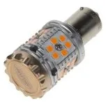 LED BA15s oranžová, CAN-BUS, 12-24V, 30LED/3030SMD SLEVA 2%
