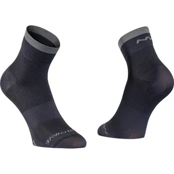 Pánské termo ponožky Northwave pánské ponožky Origin High Sock Black/Dark Grey Velikost S