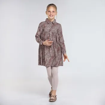 Dětská móda Dívčí šaty Mayoral 7971 hnědé Rozměr: 167 (18 let)