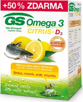 Green Swan Pharmaceuticals Omega 3 Citrus + D