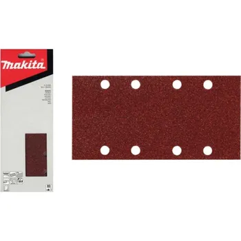 Brusný papír 50x Brusný papír Makita P-36192 - 93x228mm, zr. K60, neděrovaný