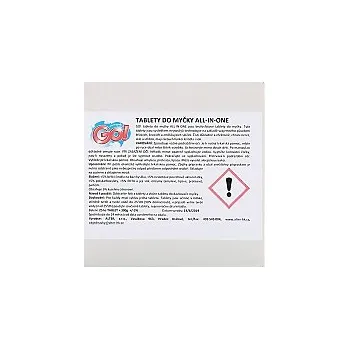 Přípravek do myčky GO! TABLETY DO MYČKY 5v1 60 kusů